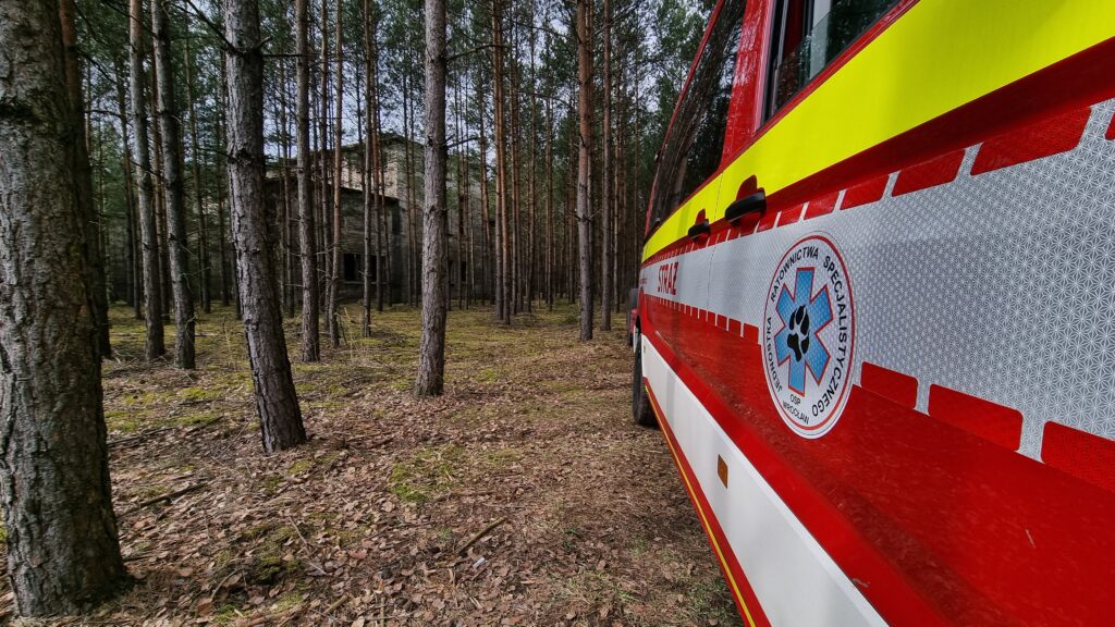 Ćwiczenia służb ratowniczych w rejonie Wieżycy - 25 kwietnia 2026